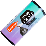 Saci menajeri 35 L rezistenti pentru uz casnic 15 buc Okerman